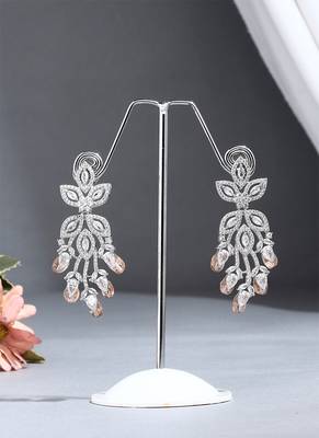 Leaf Shaped Long Earrings 4