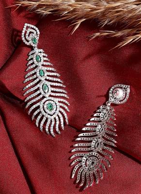 Long American Diamond Earrings 3