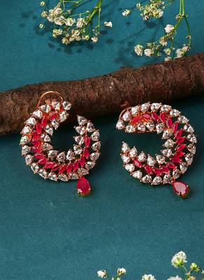 Multicolour Semi Circle Earrings 2