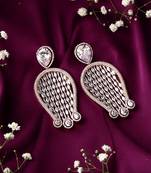 Long Oval Shaped Earrings