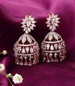 Floral Shaped Silver Earrings