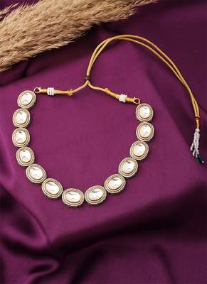 Round Necklace Set With Earrings 3