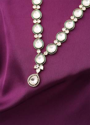 Floral Necklace Set With Earrings 4