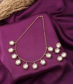 Elegant Necklace Set With Small Studs