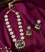 Multicolour Long Necklace Set