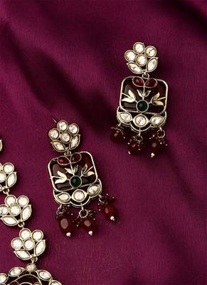 Multicolour Long Necklace Set 2