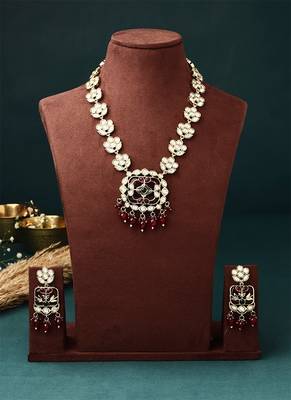 Multicolour Long Necklace Set 5
