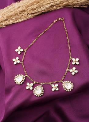 Pear Shaped Necklace Set With Earrings 4