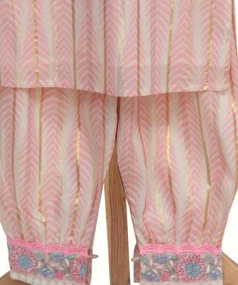 Pink cotton salwar suit set 3