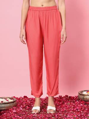  women flared kurta and trousers pant set cotton silk blend 4