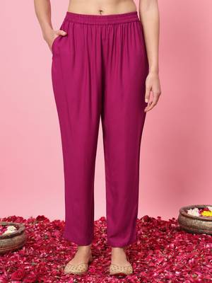  women flared kurta and trousers pant set cotton silk blend 4
