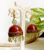 Quilled hanging  jhumkas 8