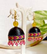 Quilled hanging  jhumkas 5