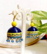Quilled hanging  jhumkas 3