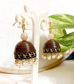 Quilled hanging  jhumkas 2