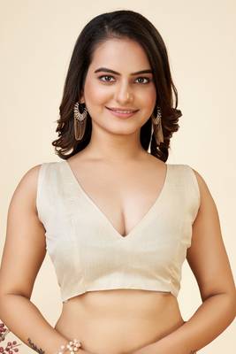 Yellow Organza Saree With Unstitched Blouse 2