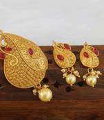 Designer matte finish mango pendant pet