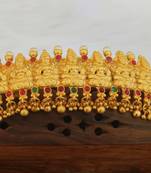 Designer matte finish temple hair accessories