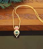 Kerala traditional gold plated palakka necklace