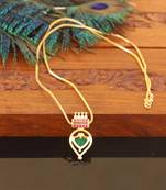 Kerala traditional gold plated palakka necklace