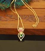 Kerala traditional gold plated palakka necklace