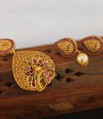 Designer matte finish pendant set