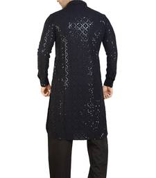 Arruga stylish black sequins pathani salwar