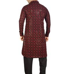 Arruga stylish black sequins pathani salwar
