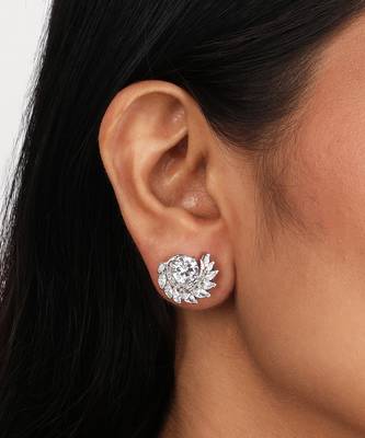 Cubic zirconia earrings 1