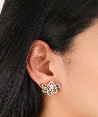 Cubic zirconia earrings 1