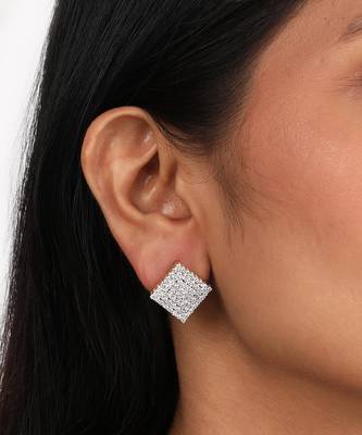Cubic zirconia earrings 1