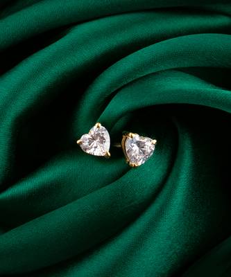 Cubic zirconia earrings 2
