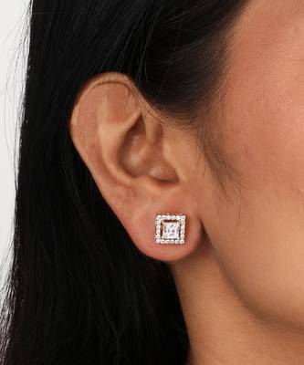 Cubic zirconia earrings 1