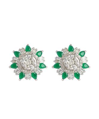 Cubic zirconia earrings 2