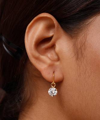 Cubic zirconia earrings 1