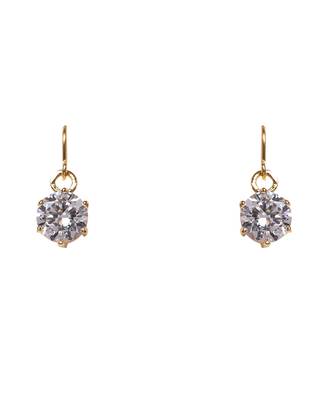 Cubic zirconia earrings 2
