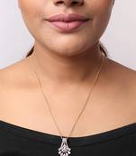 Cubic zirconia pendant