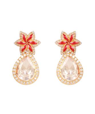 Moissanite polki earrings 2
