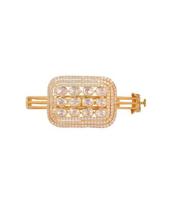 Moissanite polki bracelet 2