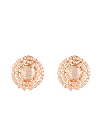 Moissanite polki pendant set 3