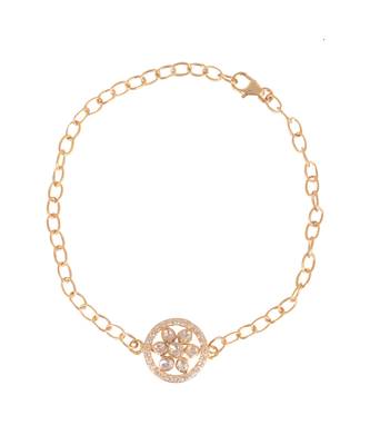 Moissanite polki bracelet 2