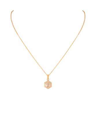Moissanite polki pendant 2