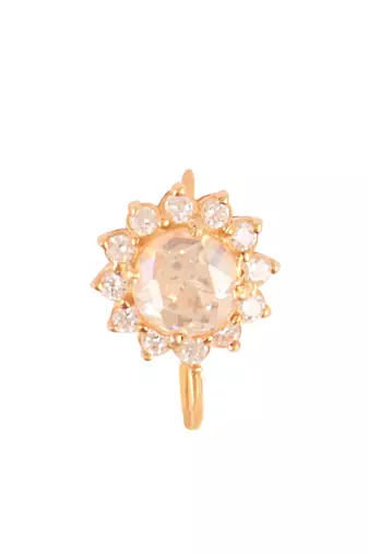 Moissanite polki nath