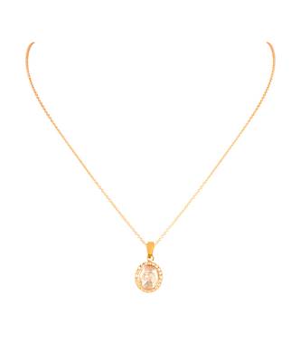 Moissanite polki pendant 2
