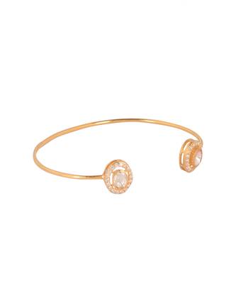 Moissanite polki bracelet 2