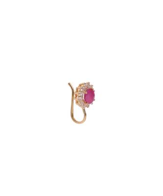 Moissanite polki nath 2