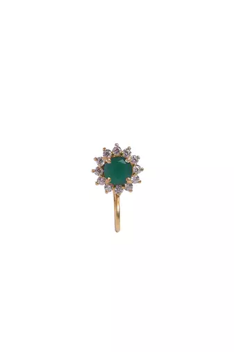 Moissanite polki nath