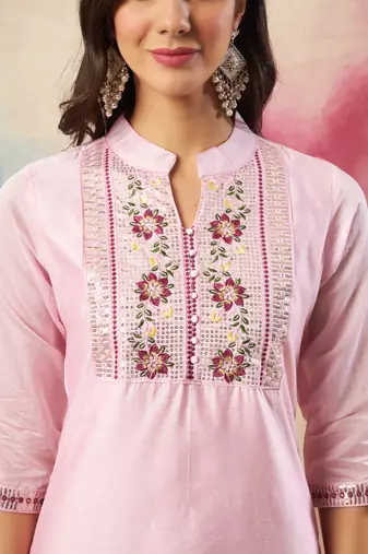  women kurta and trouser duppata set chanderi modal butti
