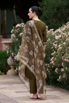  women kurta and pant sets viscose rayon fabric 2