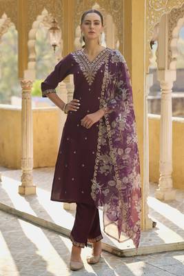  women kurta and pant sets viscose rayon fabric 1